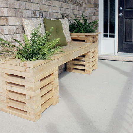 how to make diy wood timber garden bench