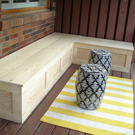 how to make diy wood frame garden bench