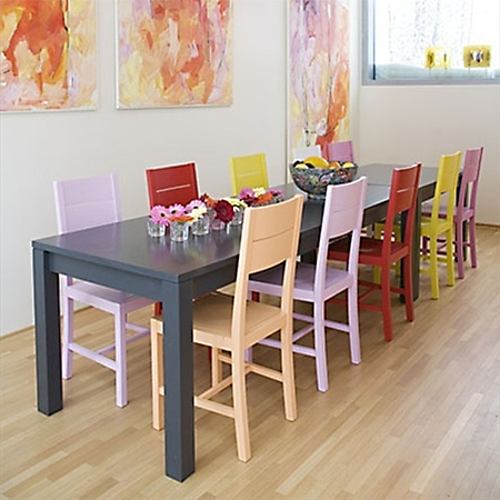 Paint dining table and chairs with Rust-Oleum 2x ultra cover
