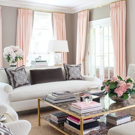 add romance to interior design living spaces pink grey black