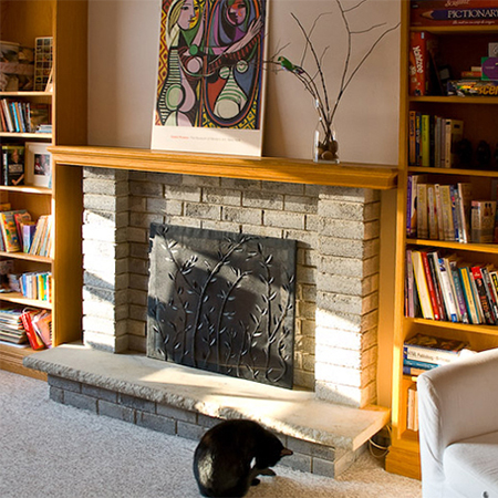 Having recently featured a couple of articles on fireplaces