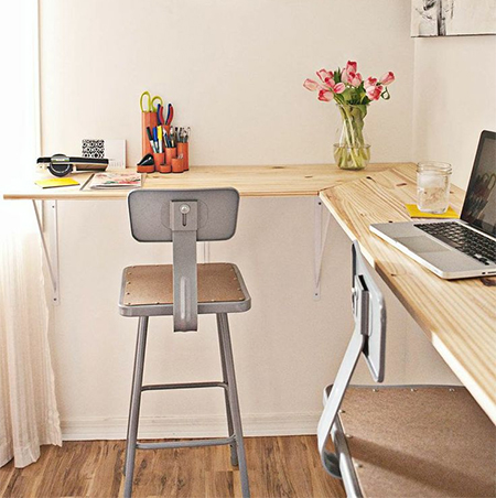 Easy DIY ideas for a home office