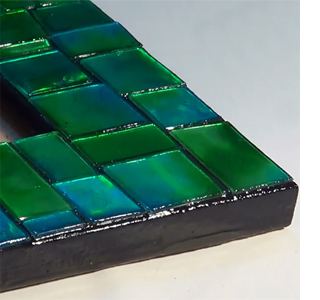 recycle cds into mosaic picture frames