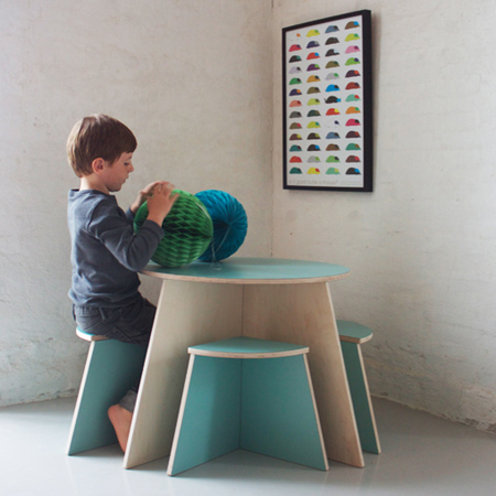 Practical idea for modern children's furniture 