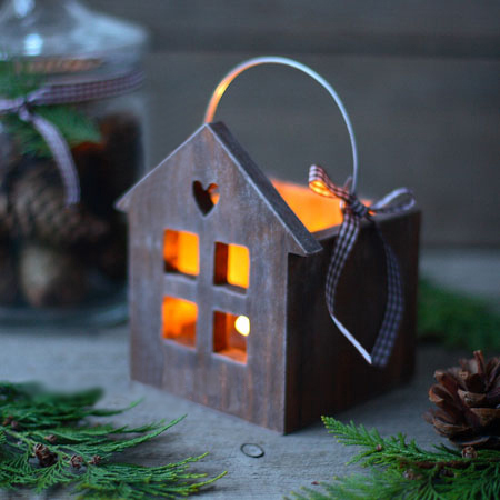mdf festive holiday candle holder decoration ideas
