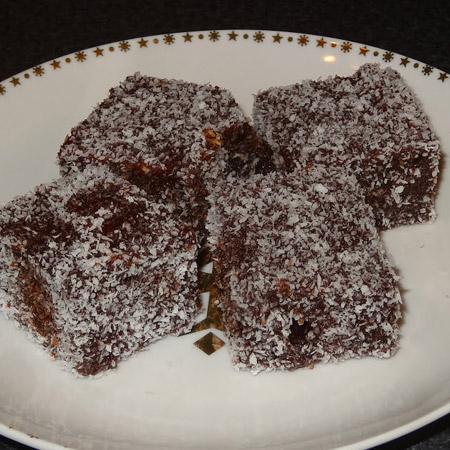 Quick and easy lamingtons recipe