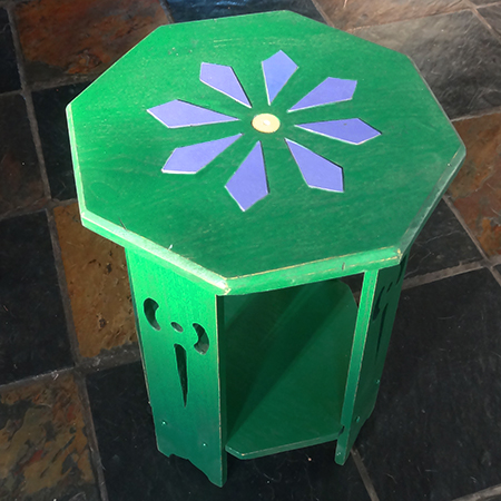 Table gets a Moroccan makeover with rustoleum