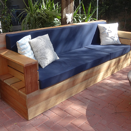 Buy online: outdoor sofa is available in 2-seater, 3-seater and 4-seater