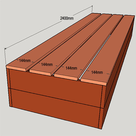 DIY wood patio furniture