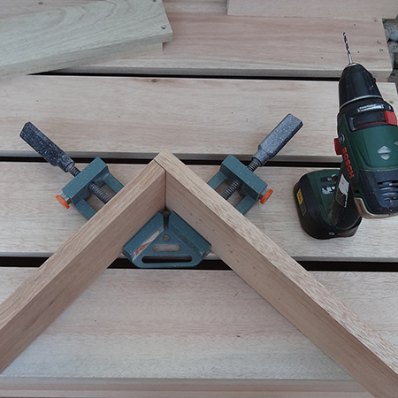 DIY wood patio furniture