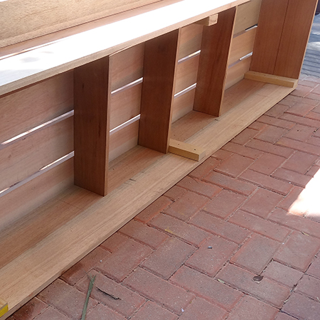 diy how to make outdoor patio furniture base supports