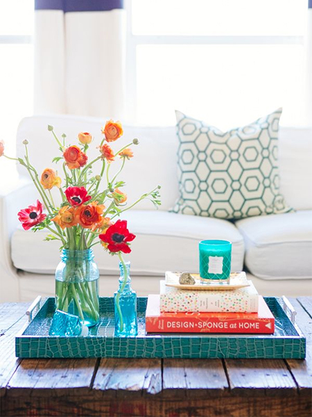 how to style a coffee table ideas
