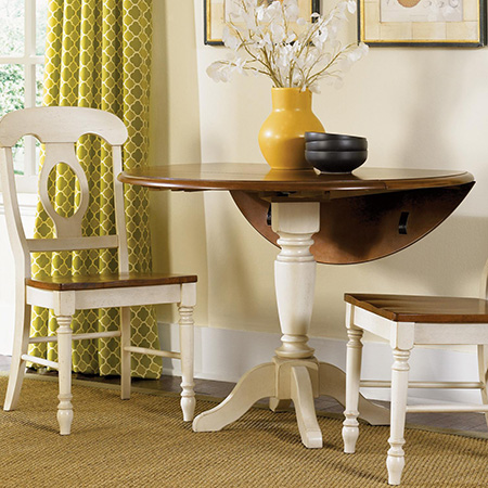 CLICK HERE FOR ALTERNATIVE INSTRUCTIONS FOR A PEDESTAL TABLE