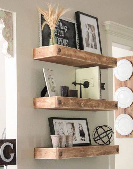 HOME DZINE Home DIY  Easy shelf ideas that you can DIY