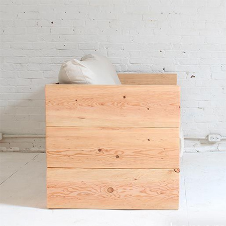 Make a box sofa