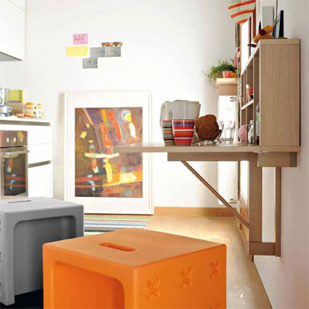 fold away small space compact dining table for eat in kitchen 