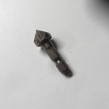 countersink bit for sinking screw heads below the surface of wood or board