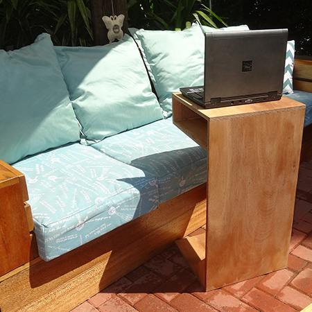 make a laptop stand or lap tray