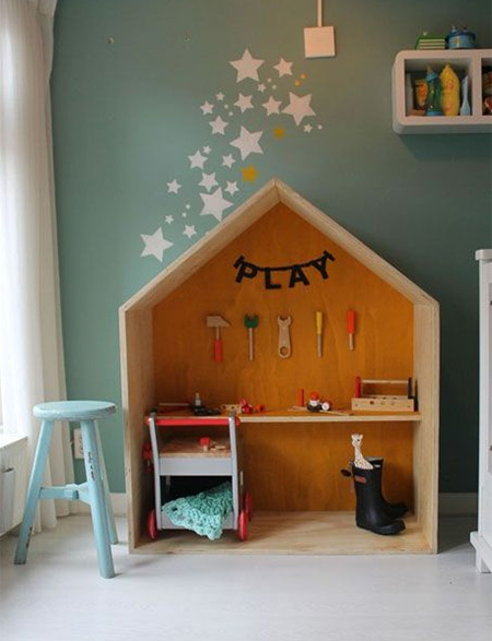 Plywood perfect for children's rooms