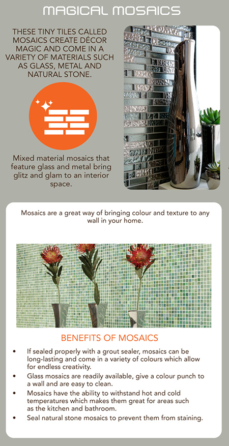 how to choose mosaic tiles