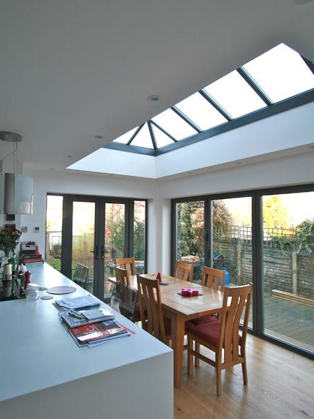 Glazing, walk-on rooflights and skylights