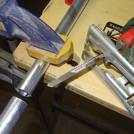 DO clamp the pipe to your workbench.