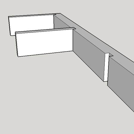 How to make chunky floating shelves