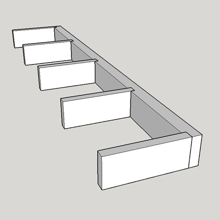 How to make chunky floating shelves