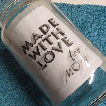Using Dremel Micro to engrave glass Mother's Day gift
