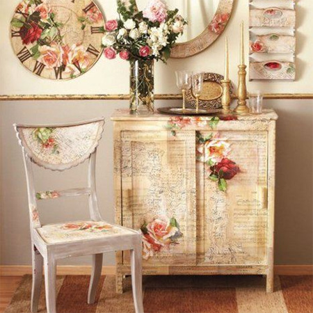 Makeover a chest of drawers