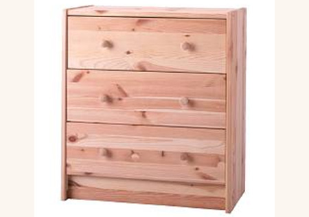 Makeover a pine chest of drawers