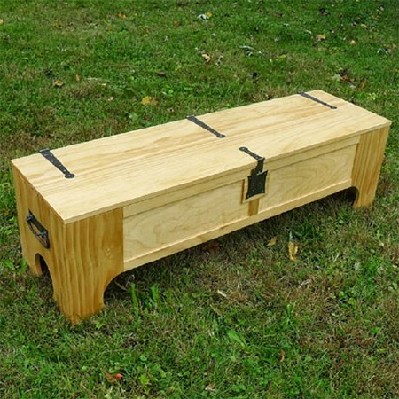 Bed that fits into a box