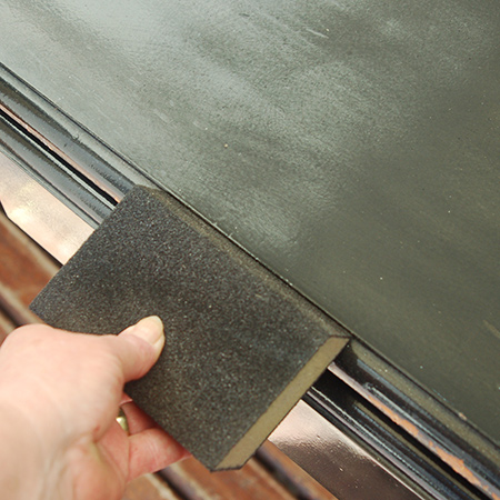 Rust-Oleum Chalked paint transforms secondhand dresser