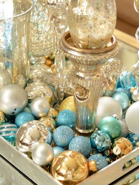 Repurpose old ornaments for holiday decor