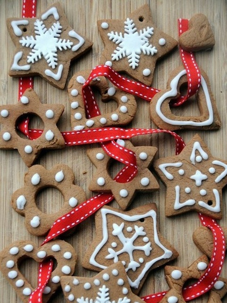 edible gingerbread swag festive decorations