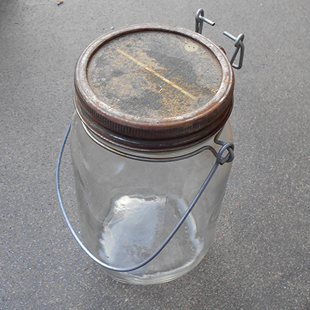Restore solar jar with Dremel MultiTool and accessories