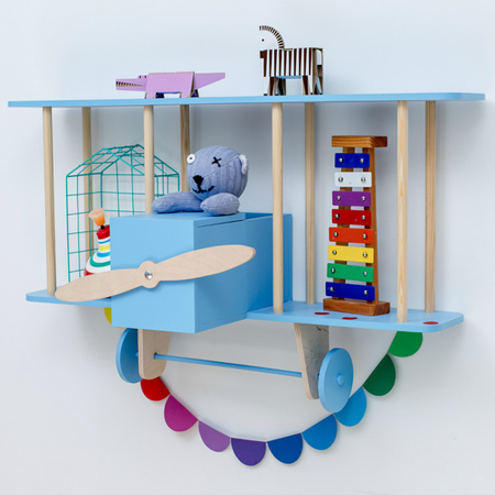 Creative range of shelves for kid's rooms