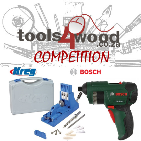Your chance to win a Bosch PSR Select and Kreg K3