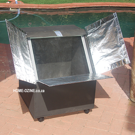 make your own basic DIY solar oven