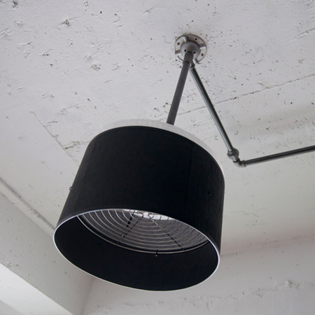 how to diy industrial style pendant shade