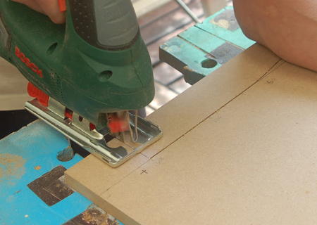 In many projects we do here on Home-Dzine, a project calls for pieces cut to a specific size