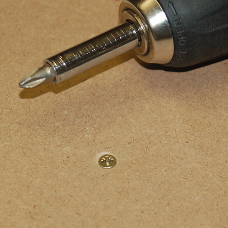 countersink screws before covering up with alcolin wood filler or screw caps
