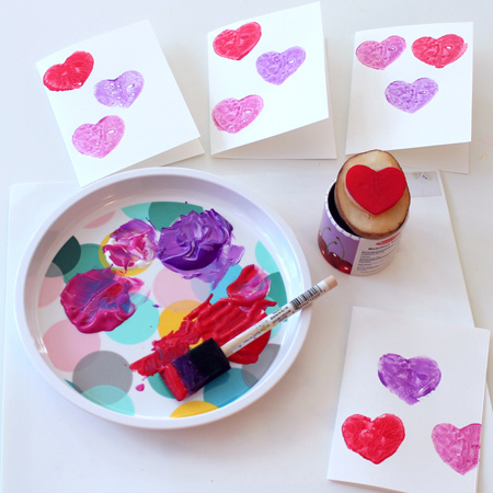 Fun Valentine crafts for moms and kids