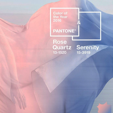 Pantone chooses 2 colours for 2016