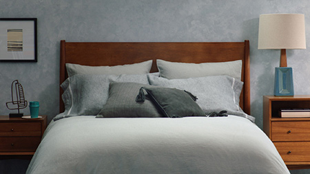 There's more than one way to style a bed using nothing more than a few affordable accessories. With these ideas you can style a bed to create mood, or swap out accessories for a new look.