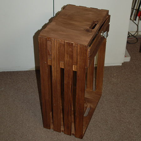 instructions Crate storage for bathroom or bedroom