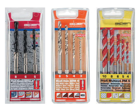 Alpen Profi specialist drill bits from vermont sales and available at builders warehouse