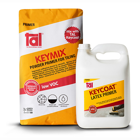 Use TAL Keymix and TAL Keycoat to tile over existing tiled surfaces