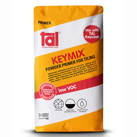 TAL Keymix primer system has excellent workability and drying time