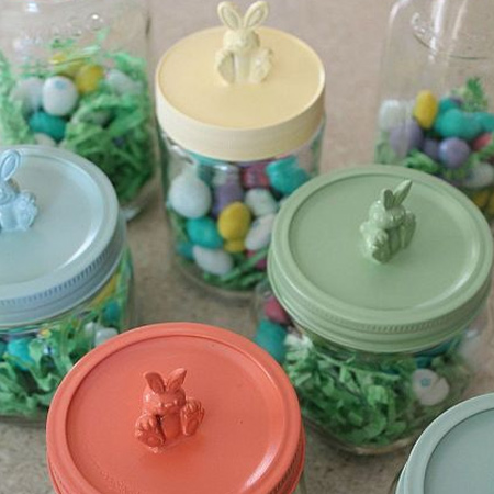 mason ball jar craft ideas for easter